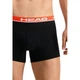 Трусы (боксерки) Head BASIC BOXER 2P серо-красные, черно-красные (2 штуки) L 701202741-011 - изображение 8