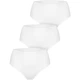 Трусы (слипы) женские Kappa SLIP MIDI 3P белые (3 штуки) M K2131 Bianco - изображение 1