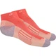 Носки Asics ROAD QUARTER кораллово-персиково-серые 35-38 150224-0698 - изображение 2