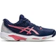 Кросівки тенісні жіночі Asics SOLUTION SPEED FF 2 HARDCOURT темно-синьо-біло-рожеві 37.5 1042A136-402 - зображення 1