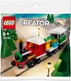 Zestaw klocków LEGO Creator Swiąteczny pociąg 73 elementy (30584) - obraz 1