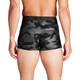 Трусы (боксерки) Under Armour PERFORMANCE TECH PRINTED 3IN BOXERJOCK серые, черные, камуфляжные (3 пары) 2XL 1383883-001 - изображение 3