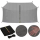 Siatka zewnętrzna do trampoliny Springos 365-374 cm 8 słupków (5903021931924) - obraz 7