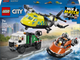 Zestaw klocków LEGO CITY Zestaw z samolotem, ciężarówką serwisową i poduszkowcem 990 elementów (60505) - obraz 1