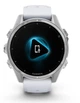 Спортивний годинник Garmin Fenix 8 43mm AMOLED Silver with Whitestone Silicone Band (010-02903-00) - изображение 2