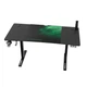 Стіл Ultradesk LEVEL V2 140см Регулювання висоти Чорно-зелений - изображение 5