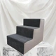 Прикроватные ступеньки для собачек 50*35*40 темно серый из серым тройные - изображение 3