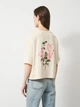 Футболка хлопковая женская ONLY 15368898 M Birch (5715829801091) - изображение 2