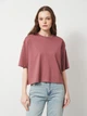 Футболка хлопковая женская ONLY 15368898 XL Rose Brown (5715867806256) - изображение 1