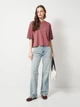 Футболка хлопковая женская ONLY 15368898 M Rose Brown (5715867806232) - изображение 3
