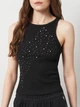 Майка женская ONLY 15368917 XS Black (5715866574606) - изображение 4