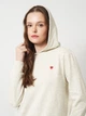 Худи женское ONLY 15370218 XS Oatmeal (5715866710097) - изображение 4