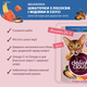 Консервированный корм Delickcious Кусочки с лососем и мидиями в соусе 85 г (B5410201) - изображение 2