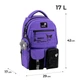 Рюкзак шкільний Kite Education teens Kuromi HK26-2587M-1 - изображение 2
