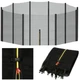 Siatka zewnętrzna do trampoliny Springos 460 cm 10 słupków (5903021931870) - obraz 2