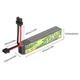 Акумулятор BetaFPV LAVA II 2S Li-Po 680 мА·год 7.6 В 95C роз'єм XT30 (2 шт) - батарея для квадрокоптерів Pavo Pico II / Pavo Femto, тривалість польоту до 9 хвилин - зображення 3
