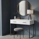 Стіл туалетний Ascet ART IN HEAT Білий 102Х77,5Х42,5 см - зображення 1