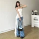 Топ бандо з воланами медуза one size білий - зображення 5