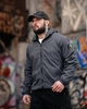 Вітровка чоловіча Stone Island сіра ТР6843, мембранна куртка з капюшоном, весняна XXL - зображення 1