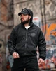 Чоловіча вітровка мембранна Stone Island Pancer чорна ТР6843, легка куртка з капюшоном, тактичний стиль XXL - зображення 3