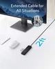 USB-хаб Anker 4 порти, багатопортовий USB 3.0-хаб, USB-розгалужувач для ноутбука - зображення 3