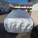 Тент автомобильный водонепроницаемый с карманами для зеркал XL 464×182×146см, защитный чехол для машины на резинке с УФ-защитой, водостойкий материал, зима-лето, тент-чехол на авто от солнца, снега, пыли и дождя Серый, SCZ-2 - изображение 9