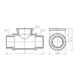 Трійник Thermo Alliance Forte 3/4" ВЗЗ SF36620 - зображення 2