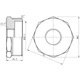 Футорка Thermo Alliance Forte 2"х3/4" ЗВ SF3745020 - зображення 2