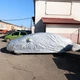 Чехол для авто водонепроницаемый XL 464×182×146 см, защитный автомобильный тент с карманами для зеркал от дождя, снега, солнца, пыли, тент-чехол для машины на резинке с УФ-защитой, зима-лето Серый, ZCHDL-2 - изображение 6