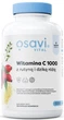 Witamina C Osavi Witamina C 1000 z rutyną i dziką różą 180 kapsułek (5904139921371) - obraz 1