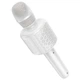 Караоке микрофон HOCO L24 Shine karaoke microphone, BT5.4, USB / TF / AUX, RGB, 5W, 1200mAh, 4h, white - изображение 3