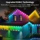 Умная уличная LED гирлянда XINKAITE (60 метров, 250 RGB+IC), Wi-Fi, Водонепроницаемая IP67 - изображение 6