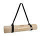 Коврик для йоги Gemini Sport Pro (каучук + полиуретан) 183×68×0,5 см Бежевый (PUY-3900-12) - изображение 3