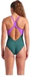 Жіночий суцільний купальник Bright Glare SwimSuit V Back 44 Зелений,фіолетовий (008930-690-44) - зображення 5