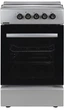 Плита газова Milano ML55G1/07 Inox 50×50 см, газ-контроль, духовка 46 л, 4 конфорки - зображення 1