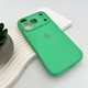 Защитный чехол-накладка Silicone Full Case AA Camera Protect для Apple iPhone 17 Pro Max Spearmint (FullAAi17PM-30) - изображение 4