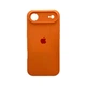 Защитный чехол-накладка Silicone Full Case AA Camera Protect для Apple iPhone 17 Air Papaya (FullAAi17A-34) - изображение 1