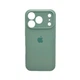 Защитный чехол-накладка Silicone Full Case AA Camera Protect для Apple iPhone 17 Pro Max Turquoise (FullAAi17PM-13) - изображение 1