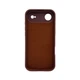 Защитный чехол-накладка Silicone Full Case AA Camera Protect для Apple iPhone 17 Air Choco (FullAAi17A-75) - изображение 2