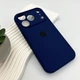 Захисний чохол-накладка Silicone Full Case AA Camera Protect для Apple iPhone 17 Pro Max Navy Blue (FullAAi17PM-39) - зображення 4