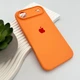 Защитный чехол-накладка Silicone Full Case AA Camera Protect для Apple iPhone 17 Air Papaya (FullAAi17A-34) - изображение 4