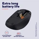 Мышка Trust Yvi+ Silent Wireless/Bluetooth Dark Blue (25514) - изображение 8