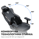 Кресло геймерское игровое Anda Seat Kaiser 3E XL до 180 кг Light Blue Fabric (AD23YC-XL-09-E-CF-E01) - изображение 13