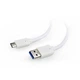 Дата кабель USB 3.0 AM to Type-C 0.5m Cablexpert (CCP-USB3-AMCM-W-0.5M) - изображение 1