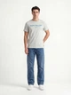 Футболка хлопковая длинная мужская Tom Tailor 1045773-12792 L Soft Greyish Green с принтом (4069403508175) - изображение 2