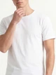 Футболка хлопковая длинная мужская Tom Tailor 1050139-20000 S White (4069403505662) - изображение 3