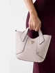 Сумка крос-боді через плече жіноча зі штучної шкіри середня Guess HWBG9914750-STO Пудрова (800070352375) - зображення 2