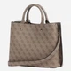 Сумка крос-боді через плече жіноча зі штучної шкіри середня Guess HWSG6974060-LTL Коричнева (800070352388) - зображення 2