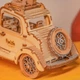 Деревянный 3D-пазл конструктор Ретро автомобиль Robotime Vintage Car TG504 (164 детали) - изображение 5