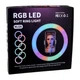 LED лампа RGB MJ26 26 cm. Черный - изображение 2